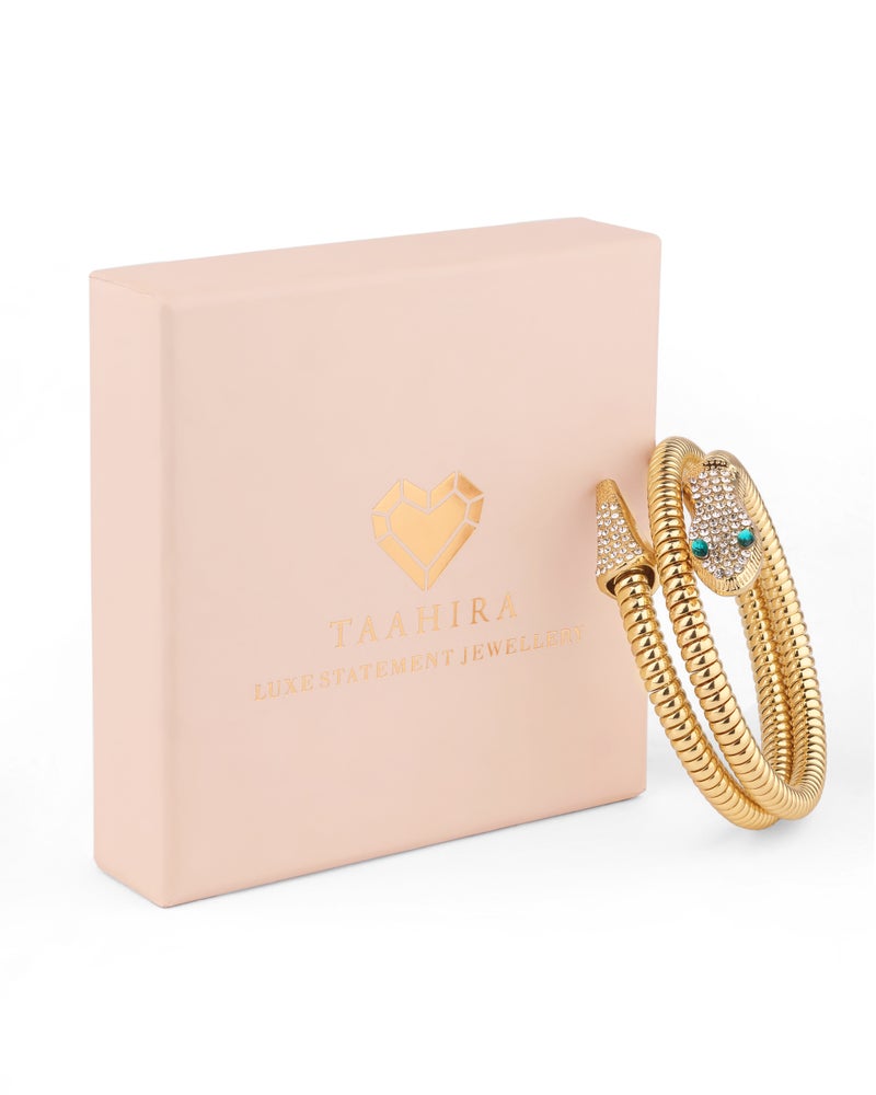 TAAHIRA Serpant cuff Bracelet - Image 3